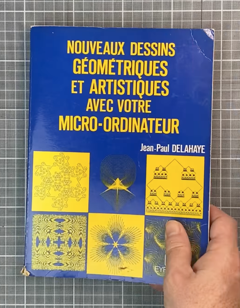 Le Livre Jean-Paul Delahaye - Nouveaux Dessins Géométriques et artistiques avec votre ordinateur