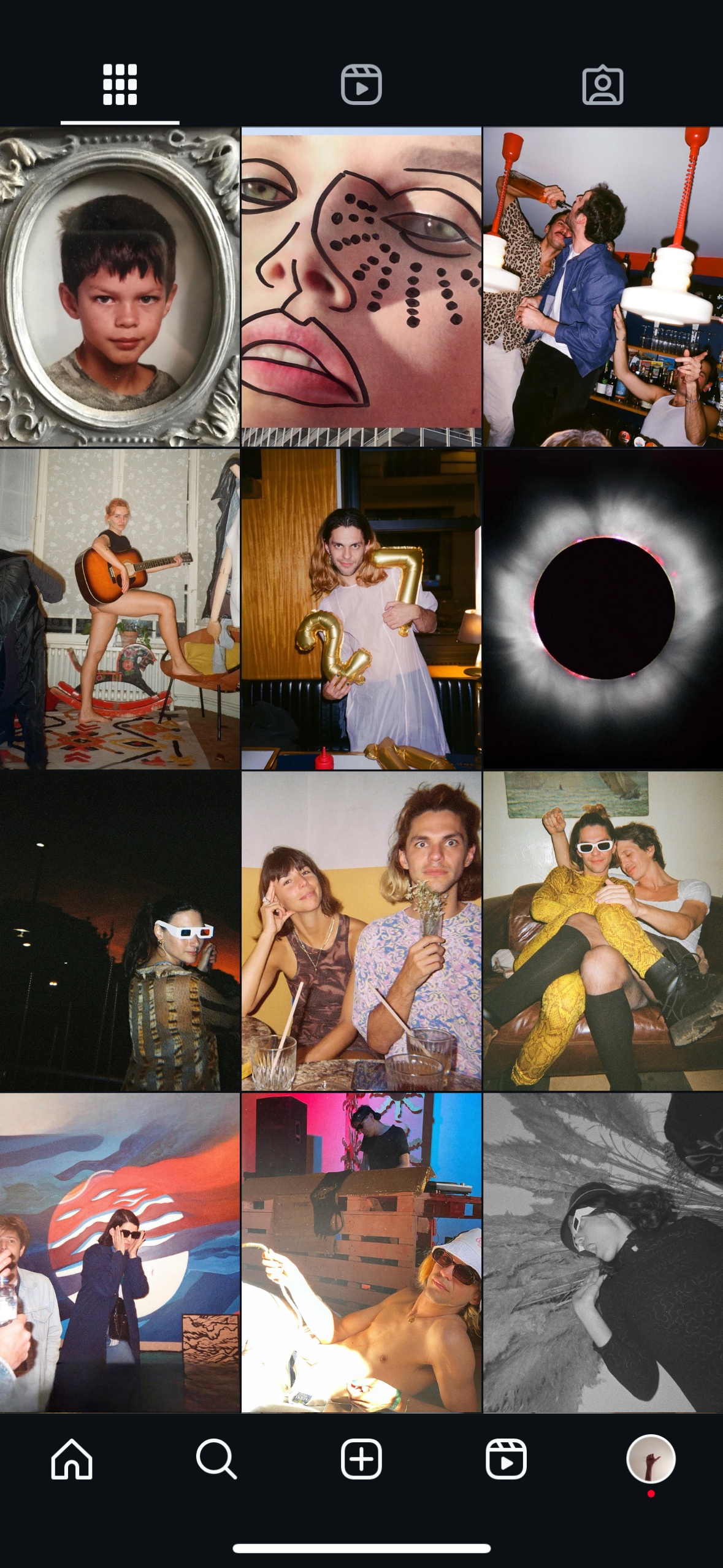 Le nouveau feed rectangulaire d'Instagram sur iPhone, qui a poussé beaucoup d'utilisateurs à chercher une alternative à Instagram