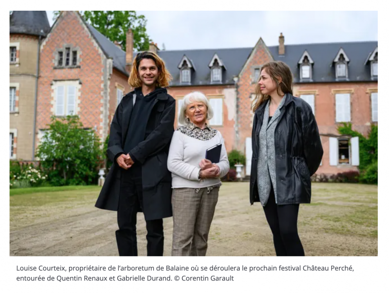 Rencontre Habitants Château Perché