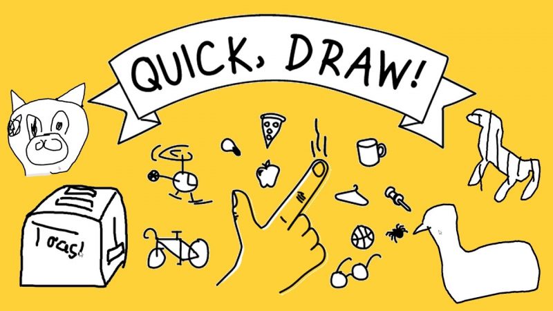 Le site WTF de la semaine : Quick Draw ! Le Pictionary IA